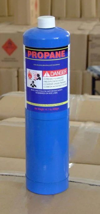 Bluefire Hàn Bernzomatic được sử dụng như cắt khí đóng gói trong xi lanh